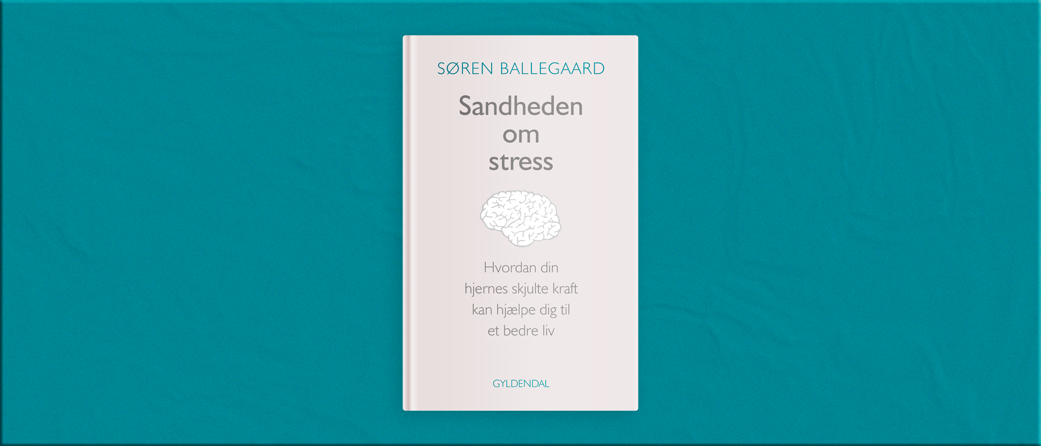 Bogen, Sandheden om stress på blå baggrund.