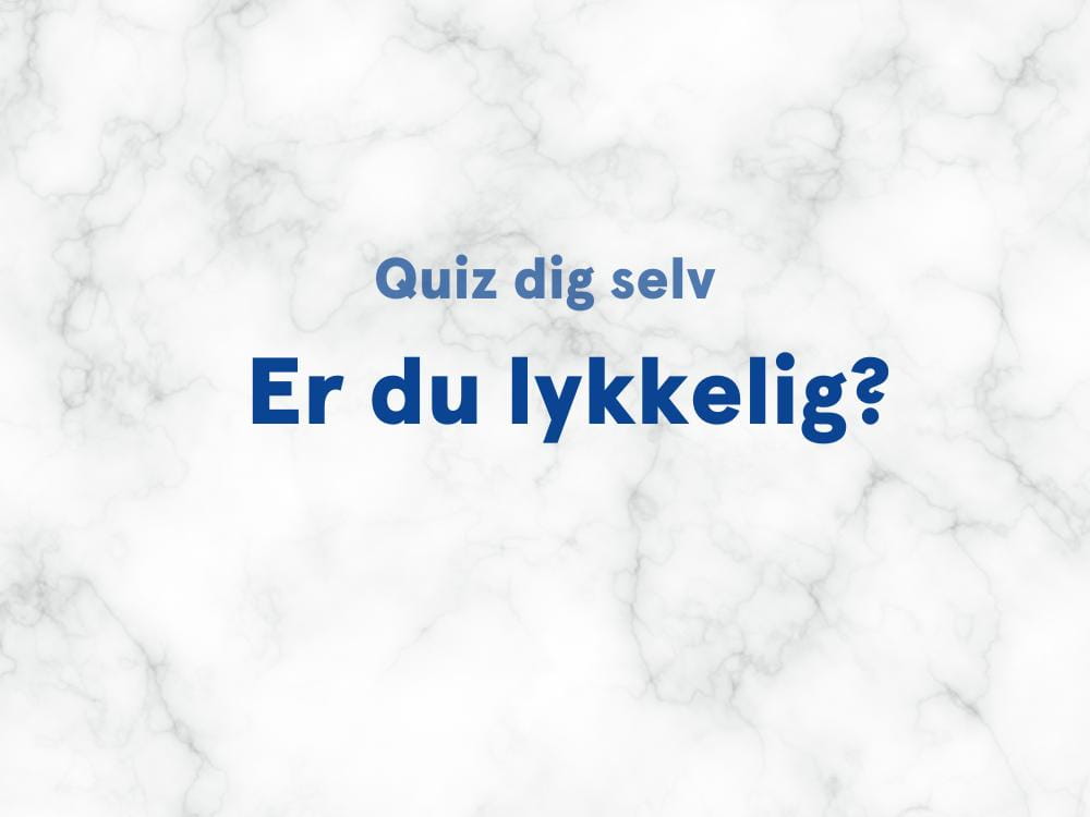 Mere er aldrig nok quiz