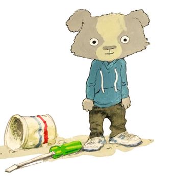 Illustration fra DEN FANTASTISKE BUS